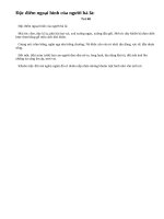 Đọc bài văn bà tôi và ghi lại những đặc điểm ngoại hình