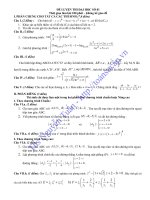 Đề luyện thi đh môn toán số 01 