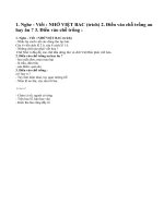 Chính tả bài nhớ một trường tiểu học vùng cao