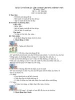 Giáo án mĩ thuật lớp 2 theo chương trình VNEN (FULL) 