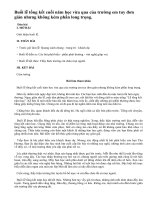 Hãy thuật lại buổi tổng kết năm học tổ chức tại trường em