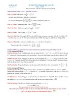 Đề thi đại học môn toán năm 2013 ( đề thi thử   lời giải chi tiết) 
