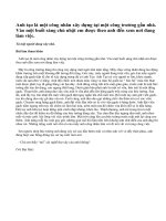 Tả một người đang xây nhà