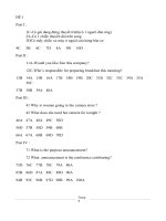 Tài liệu test chuẩn đầu ra TOIEC 3