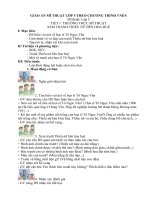 Giáo án mĩ thuật lớp 5 theo chương trình VNEN (FULL) 