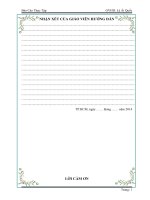 Phân tích tình hình sử dụng vốn tại doanh nghiệp tnhh trang thiết bị y tế lộc thiện