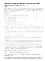 Một trong những sáng tạo nghệ thuật đặc sắc của Kim Lân trong truyện ngắn Vợ nhặt là đã xây dựng được một tình huống truyện độc đáo và hấp dẫn. Hãy phân tích để chứng minh cho ý kiến trên.