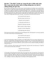 Bình bài thơ Thu điếu (Câu cá mùa thu) của Nguyễn Khuyến.