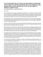 Truyện ngắn Hai đứa trẻ và ngòi bút Thạch Lam