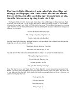 Bình giảng bài Mưa xuân của Nguyễn Bính.