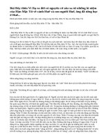 Hình ảnh thiên nhiên và tình yêu cuộc sông trong bài Đây thôn Vĩ Dạ của Hàn Mặc Tử. Bình giảng khổ thơ đầu của bài Đây thôn Vĩ Dạ - Hàn Mặc Tử.