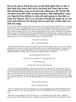 Trong anh và em hôm nay Đều có một phần Đất Nước. Tại sao Nguyễn Khoa Điềm lại nói như vậy? Đoạn thơ đã đem đến những gì để làm phong phú thêm “phần Đất Nước” ấy?