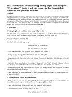 Hãy phân tích hình ảnh thiên nhiên trong bài thơ Trang Giang của Huy Cận