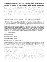 Bài 1: Em hãy thuật lại chiến công thần tốc đại phá quân Thanh của vua Quang Trung từ tối 30 Tết đến ngày mồng năm tháng Giêng