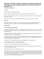 Cảm nhận về truyện ngắn Hai đứa trẻ của nhà văn Thạch Lam