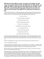 Cảm nhận đoạn thơ sau trong bài “Việt Bắc