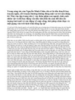 Nét đặc sắc nghệ thuật trong Chiếc thuyền ngoài xa