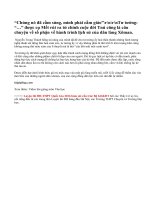 Ý nghĩa câu nói của Cụ Mết