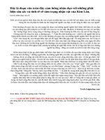 Phân tích giá trị nhân đạo trong tác phẩm Vợ nhặt của Kim Lân.