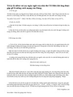 Phân tích bài thơ Từ ấy của Tố Hữu ( Bài 3)