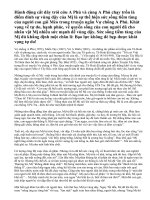 Sức sống tiềm tàng cửa nhân vật Mị trong truyện Vợ chồng A Phủ