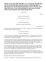 Phân tích bài thơ Tiếng hát đi đày của Tố Hữu.