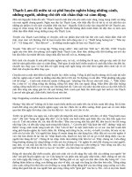 Phân tích bức tranh đời sống của phố huyện nghèo lúc chiều tối được Thạch Lam miêu tả trong truyện ngắn Hai đứa trẻ và phát biểu cảm nhận của mình