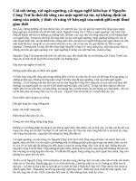 Bình luận bài thơ Bài ca ngất ngưởng của Nguyễn Công Trứ.