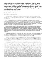 Kể lại một kỉ niệm sâu sắc của em với người thầy mà em nhớ mãi (theo ngôi kể thứ nhất)