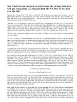 Cảm nhận về nhân vật Đan Thiềm qua hồi 5 vở kịch Vũ Như Tô