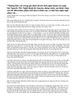 Màu sắc Nam Bộ trong truyện Những đứa con trong gia đình của tác giả Nguyễn Thi