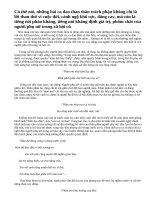 Thân phận người phụ nữ trong xã hội cũ qua một số bài ca dao than thân