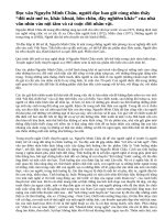 Cách nhìn hiện thực cuộc sống của Nguyễn Minh Châu trong tác phẩm Chiếc thuyển ngoài xa.