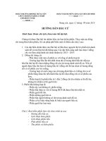 Hướng dẫn bầu cử chi đoàn