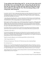 Bình giảng bài thơ Tây Tiến của Quang Dũng ( bài 3).