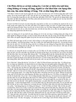 Phân tích nhân vật Chí Phèo qua truyện ngắn Chí Phèo của nhà văn Nam Cao