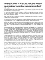 Phân tích nhân vật cô Hiền trong truyện ngắn Một người Hà Nội của nhà văn Nguyễn Khải