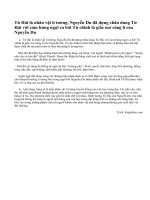 Nhận xét về đặc điểm của cách miêu tả người anh hùng Từ Hải trong đoạn trích