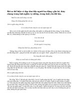 Phân tích bài ca dao sau: 