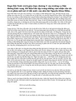 Cảm hứng về đất nước của nhà thơ Nguyễn Khoa Điềm qua phần một đoạn Đất Nước trích trường ca Mặt đường khát vọng.