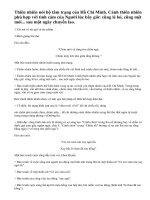 Bình giảng bài thơ Mộ (Chiều tốì) của Hồ Chí Minh.