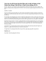 Qua bài ‘‘Hầu trời” của Tản Đá (có thể sử dụng thêm bài ,Muốn làm thằng cuội