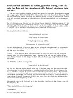 Phân tích khổ thơ sau trong bài Đây mùa thu tới của Xuân Diệu: Hơn một loài hoa...xương mỏng manh.