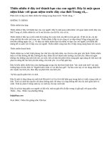 Phân tích vẻ đẹp của thiên nhiên thơ mộng trong đoạn trích “Dưới trăng...