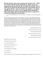 Hãy phân tích đoạn thơ sau đây trong bài thơ Việt Bắc của Tố Hữu: Những đường Việt Bắc của ta...Vui lên Việt Bắc đèo De, núi Hồng.