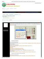 Lập trình giao tiếp VB6 với vđk qua RS232