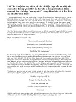 Bình giảng bài thơ Lai Tân của Hồ Chí Minh.