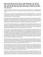 Phân tích tâm trạng và diễn biến tính cách của Vũ Như Tô và Đan Thiềm trong đoạn trích hồi 5 của vở kịch Vũ Như Tô