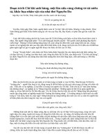 Cảm nhận về đoạn Chí khí anh hùng của Nguyễn Du