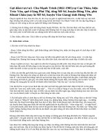 Đọc hiểu Bài ca phong cảnh Hương Sơn